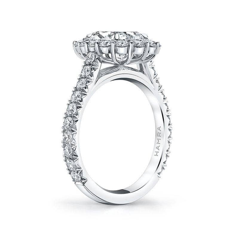 Pear Shaped Diamond Ring