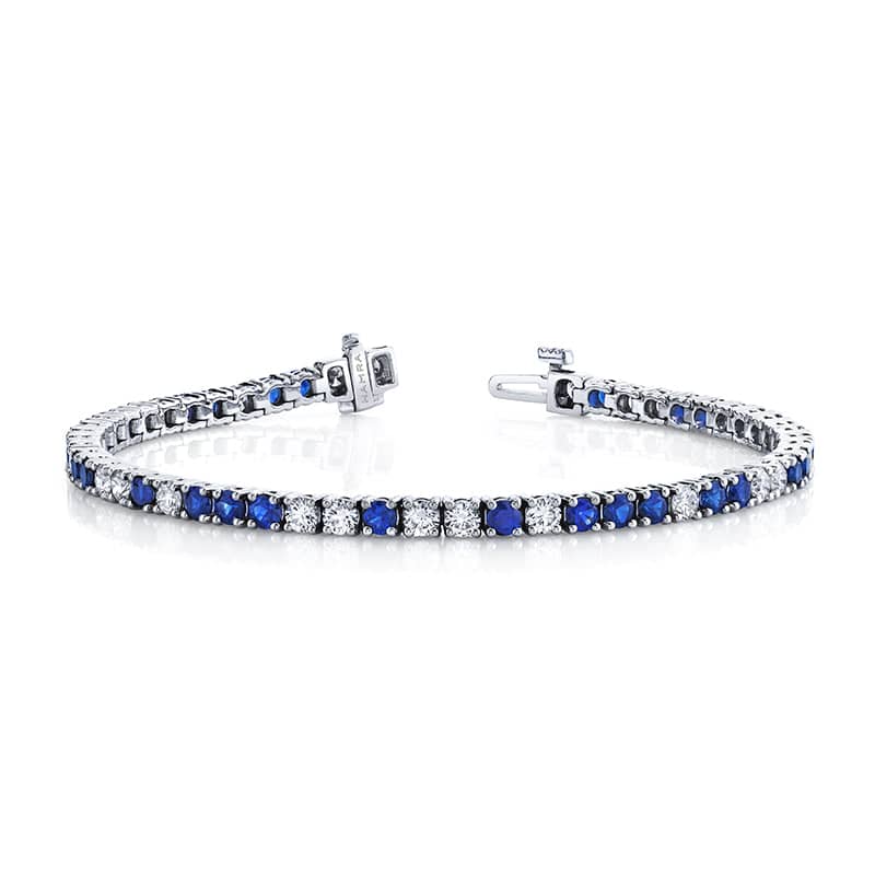 Sapphire & Diamond Bracelet