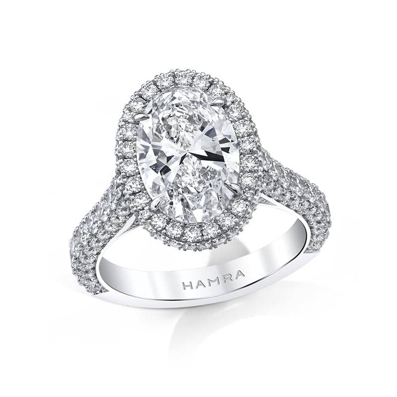 Oval Cut Diamond Ring