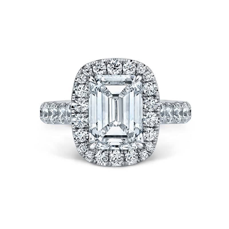 Emerald Cut Diamond Ring