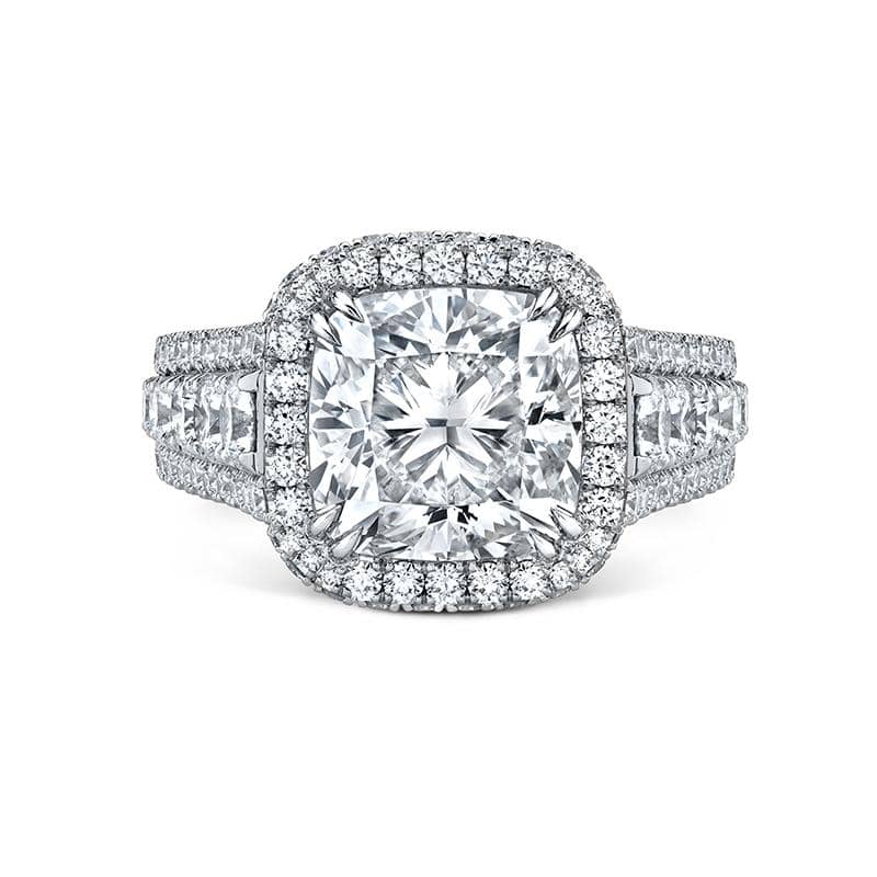 Cushion Cut Diamond Ring