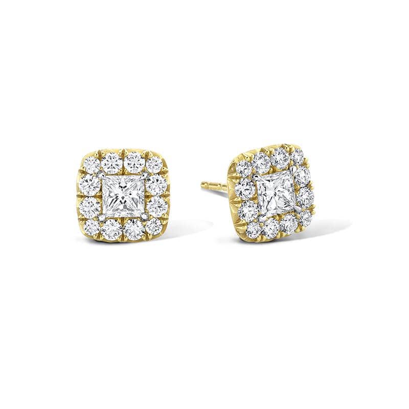 Princess Bella Diamond Stud Earrings 3/8ct – Steven Singer Jewelers