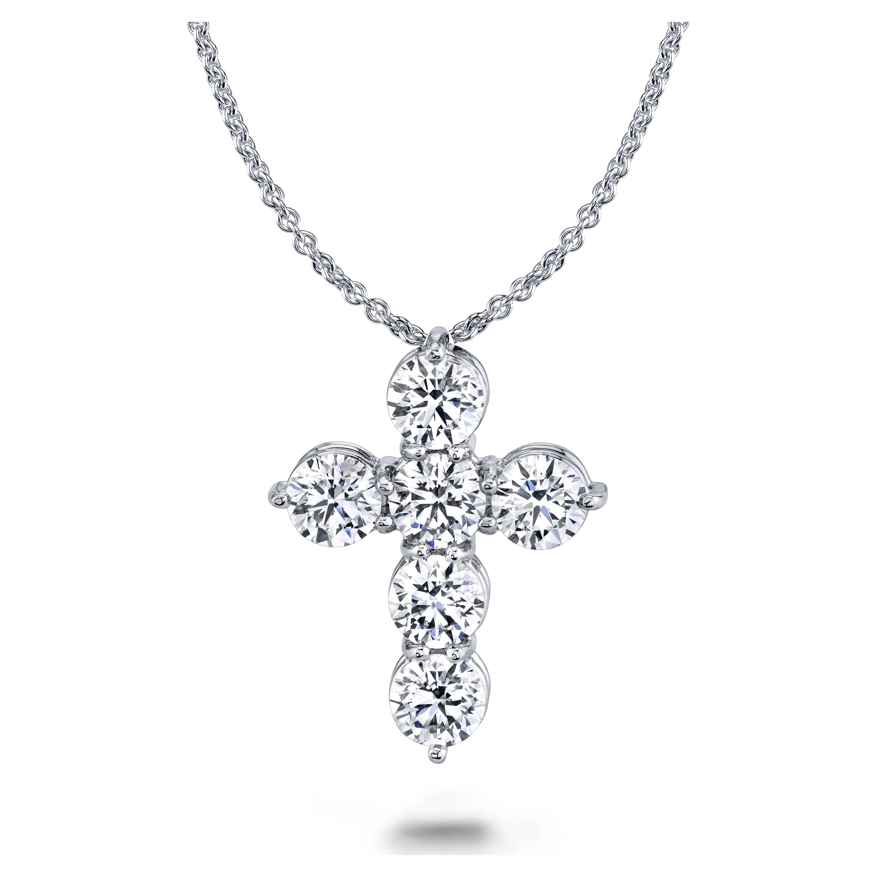 Diamond Cross Necklace Womens – Hamra Jewelers