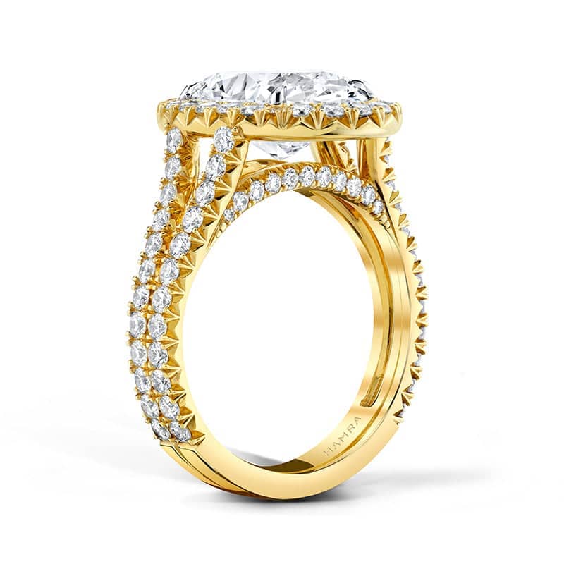 Oval Shaped Diamond Ring