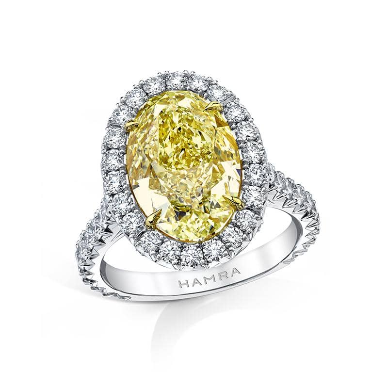 Fancy Yellow Diamond Ring