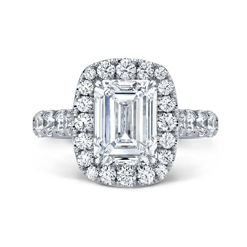 Emerald Cut Diamond Ring