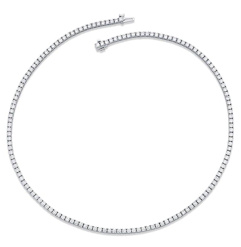 Diamond Eternity Necklace