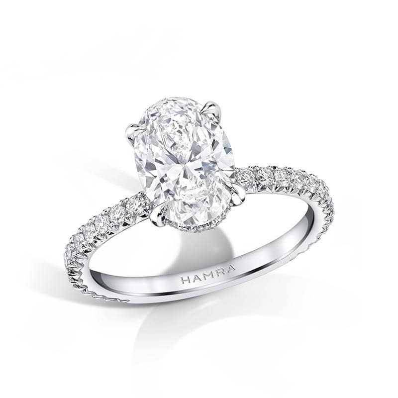 Oval Cut Diamond Ring