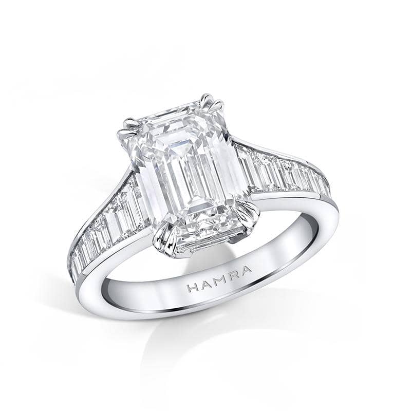 Emerald Cut Diamond Ring