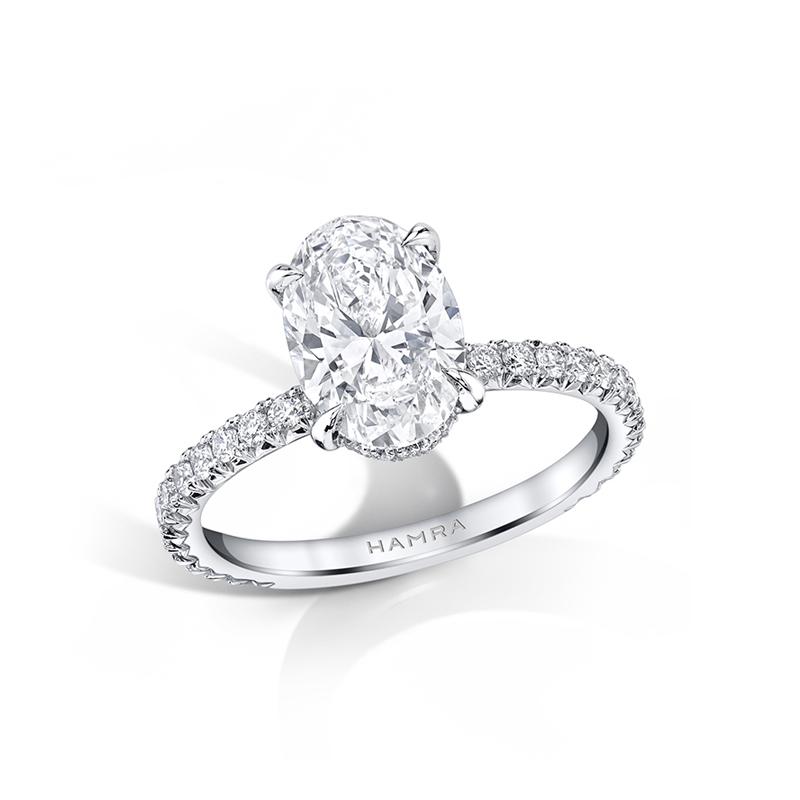 Oval Cut Diamond Ring