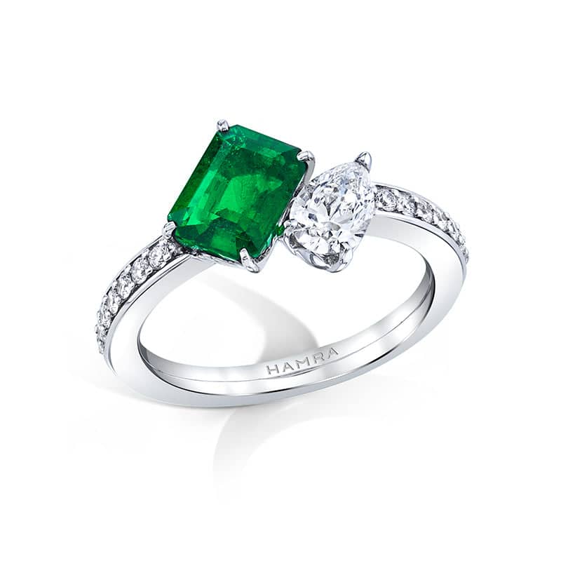 Emerald & Diamond Ring