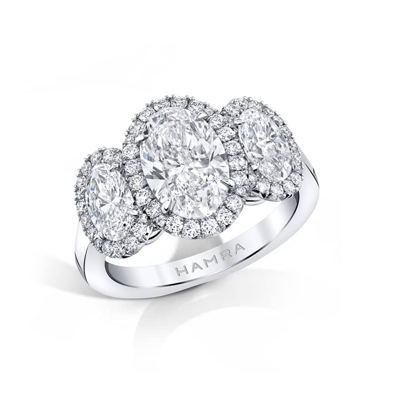 Oval Shaped Diamond Ring