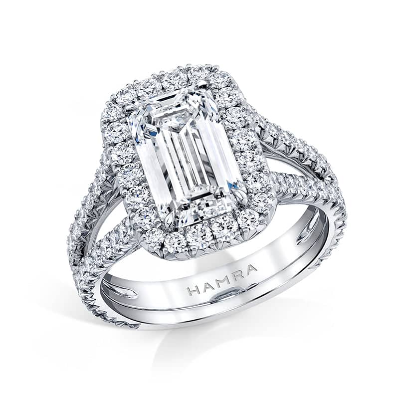 Emerald Cut Diamond Ring