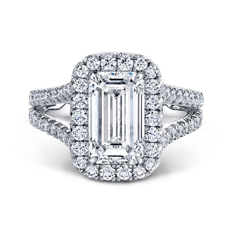 Emerald Cut Diamond Ring