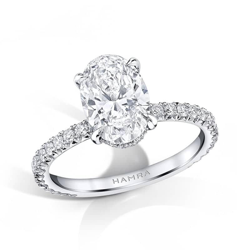 Oval Cut Diamond Ring