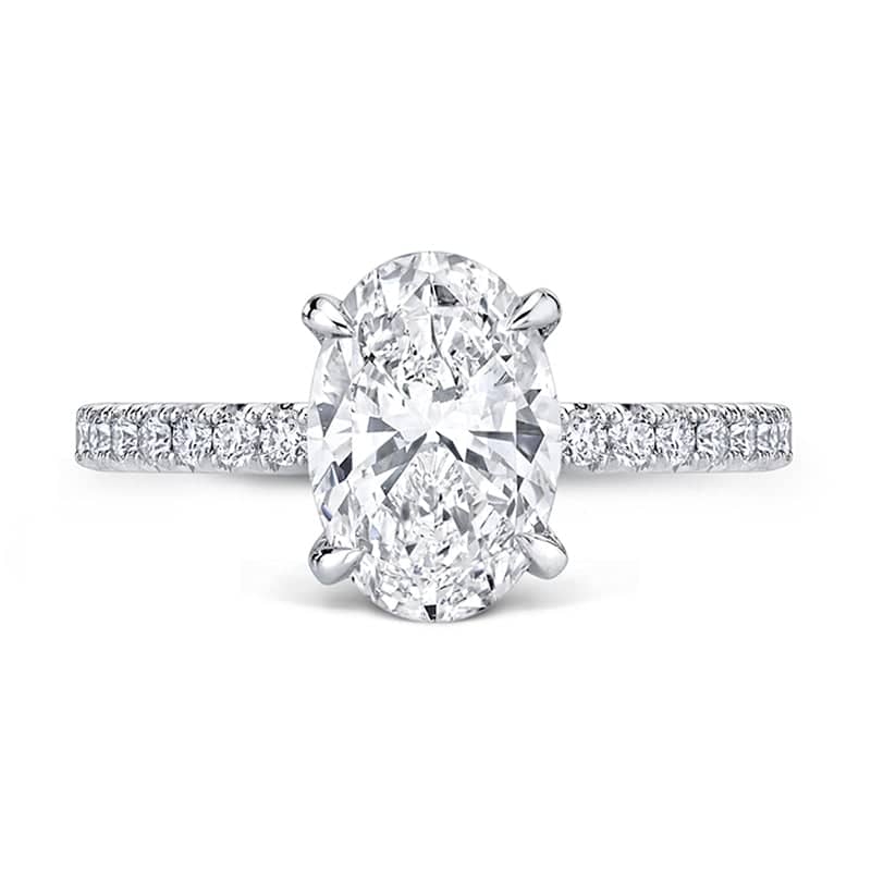 Oval Cut Diamond Ring