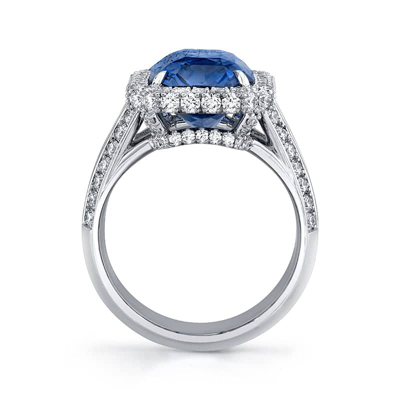 Sapphire & Diamond Ring