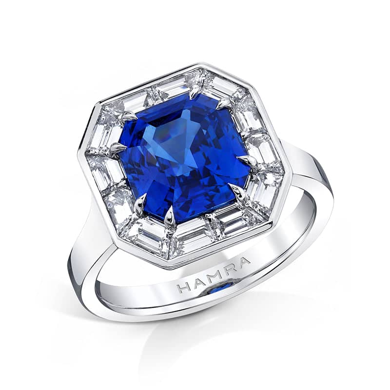 Sapphire & Diamond Ring