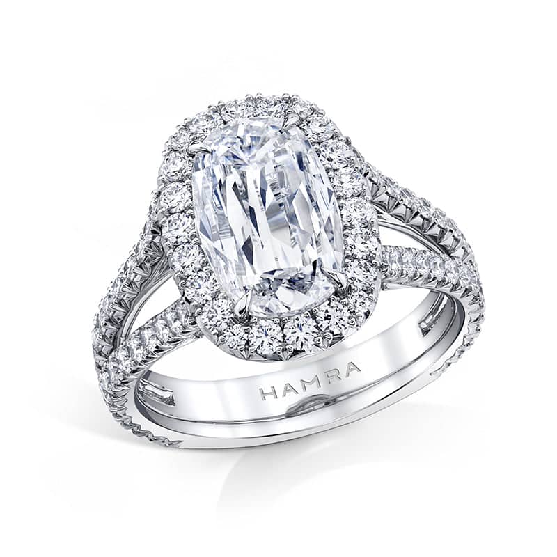 Cushion Cut Diamond Ring