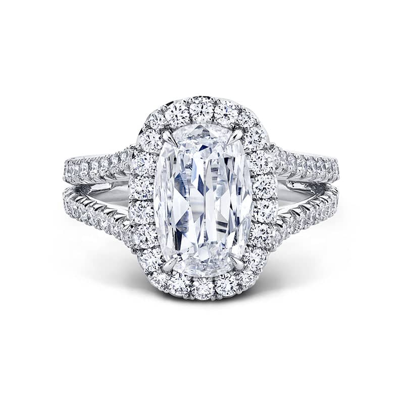 Cushion Cut Diamond Ring