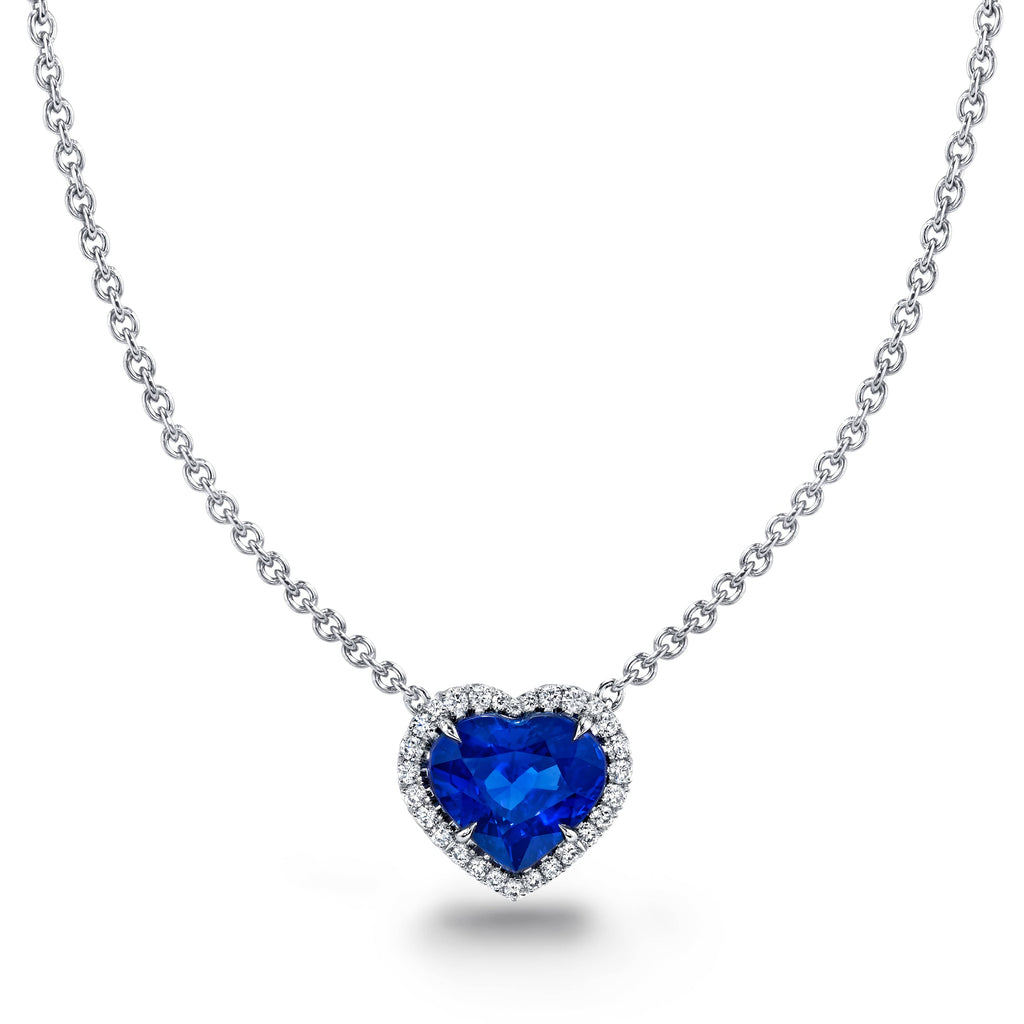 Sapphire & Diamond Necklace