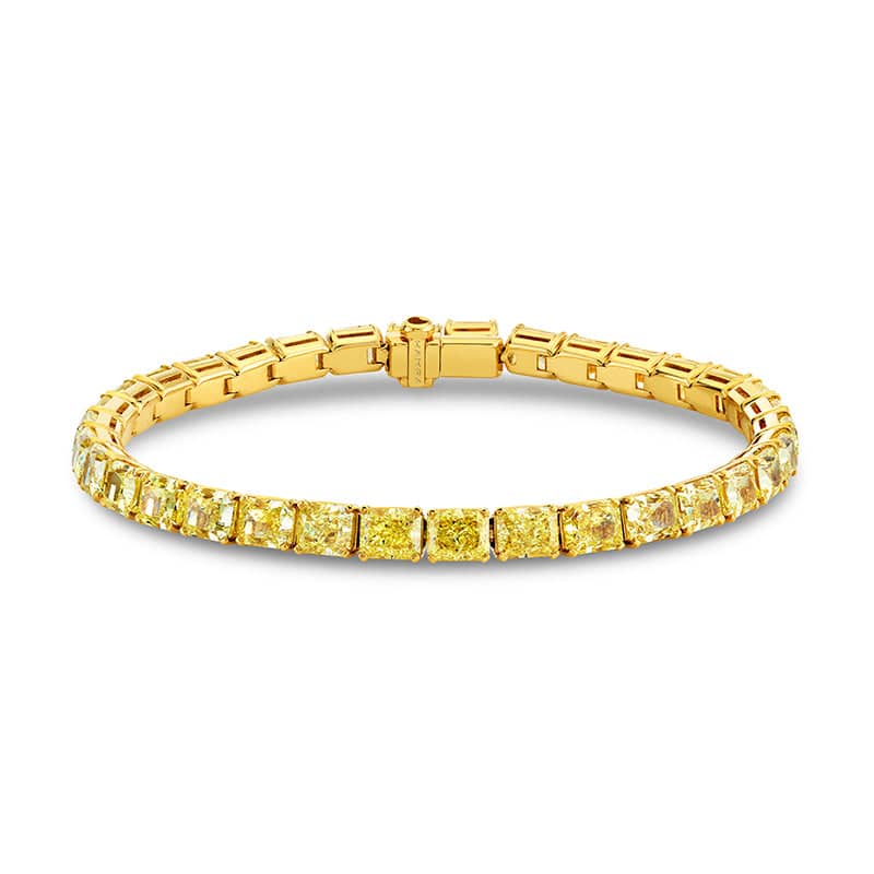 Yellow Diamond Bracelet