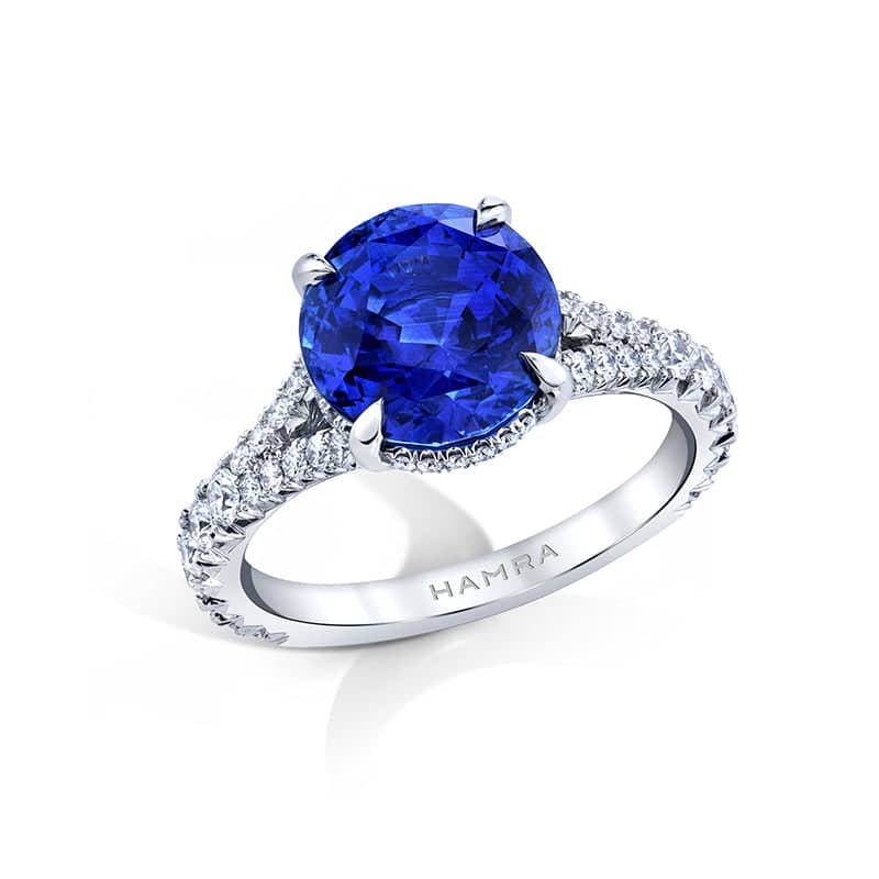 Sapphire & Diamond Ring