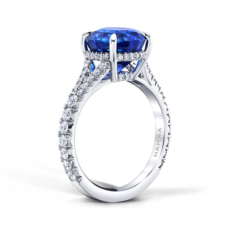 Sapphire & Diamond Ring