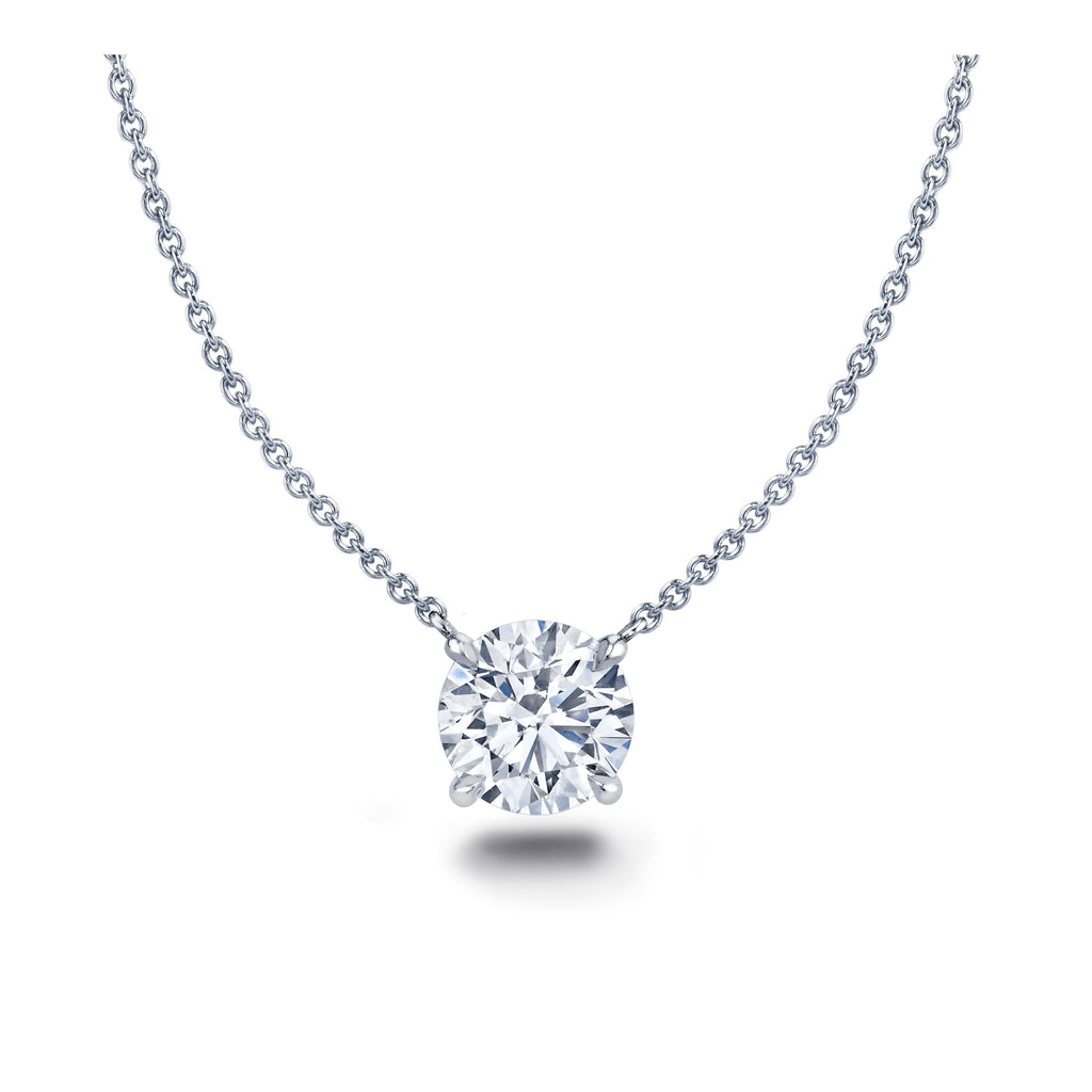 Diamond Solitaire Necklace