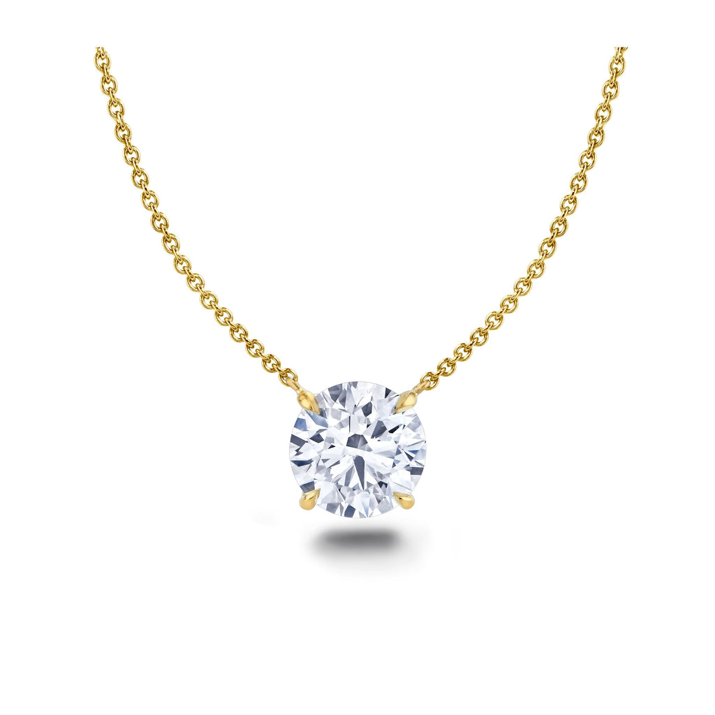 Diamond Solitaire Necklace