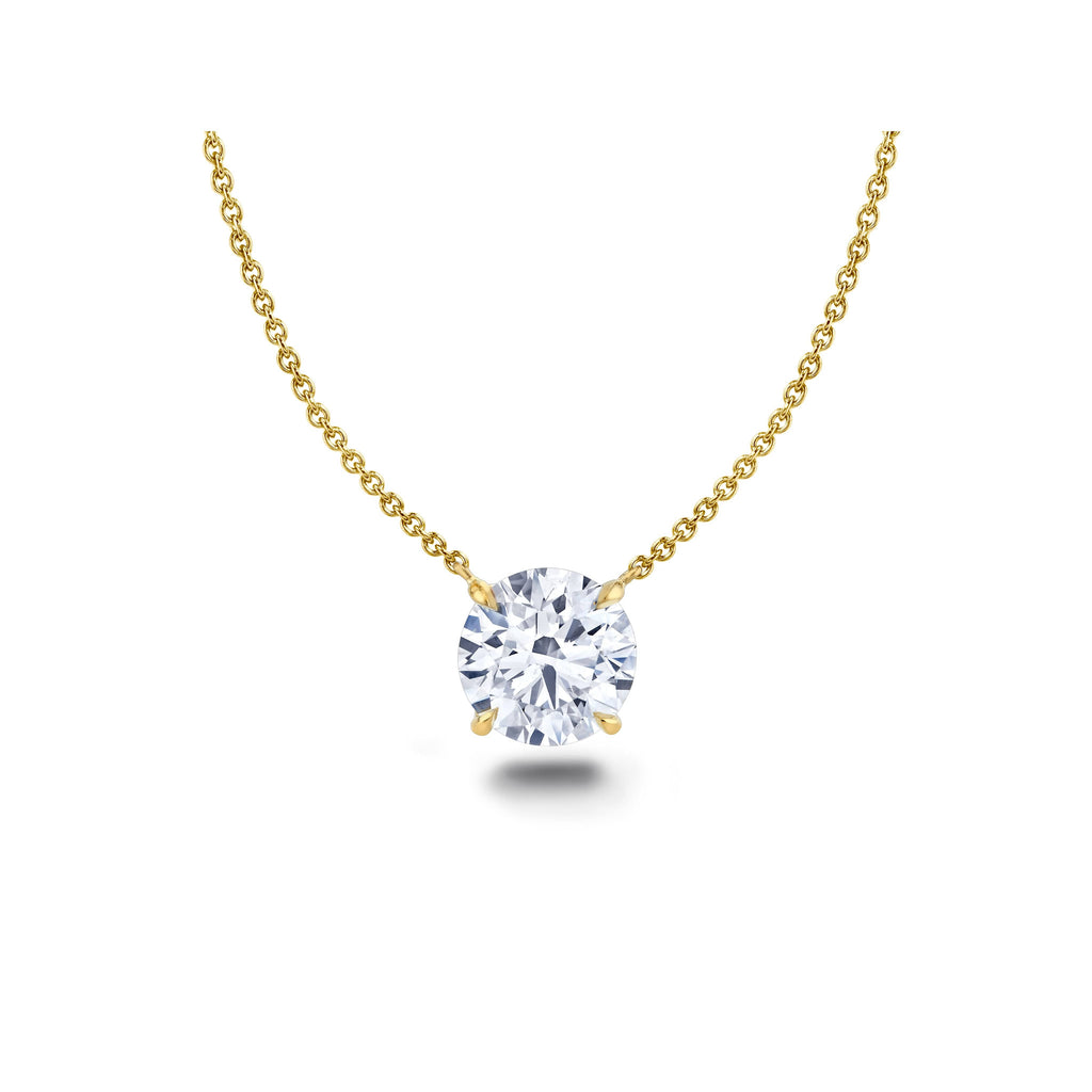 Diamond Solitaire Necklace