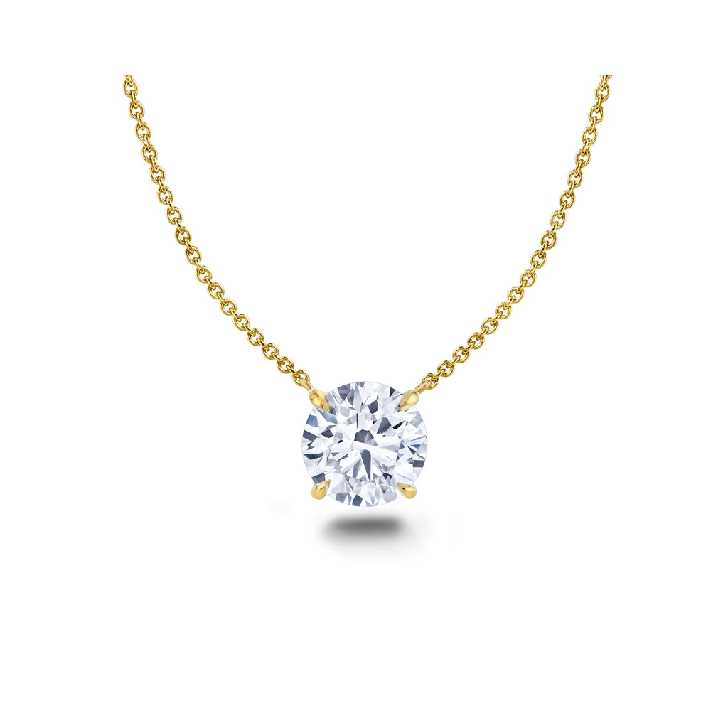 Diamond Solitaire Necklace