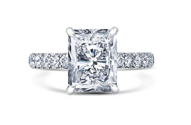 Radiant Cut Diamond Ring