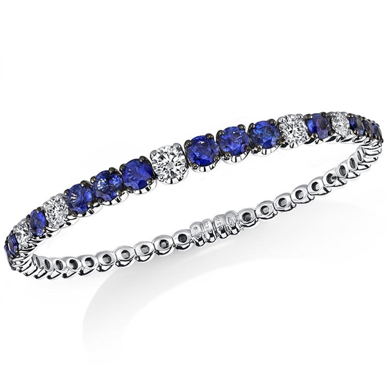 Sapphire & Diamond Bracelet