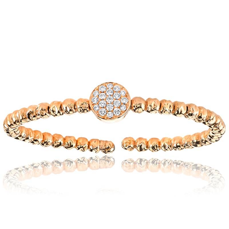 Pave Heart Diamond Tennis Bracelet | Nina Segal Jewelry