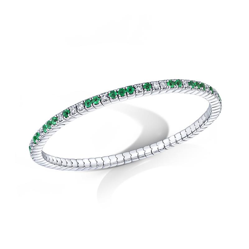 Emerald & Diamond Bracelet