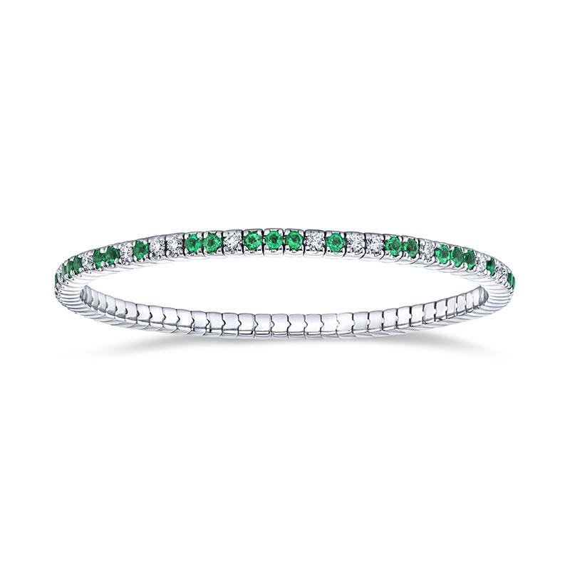 Emerald & Diamond Bracelet