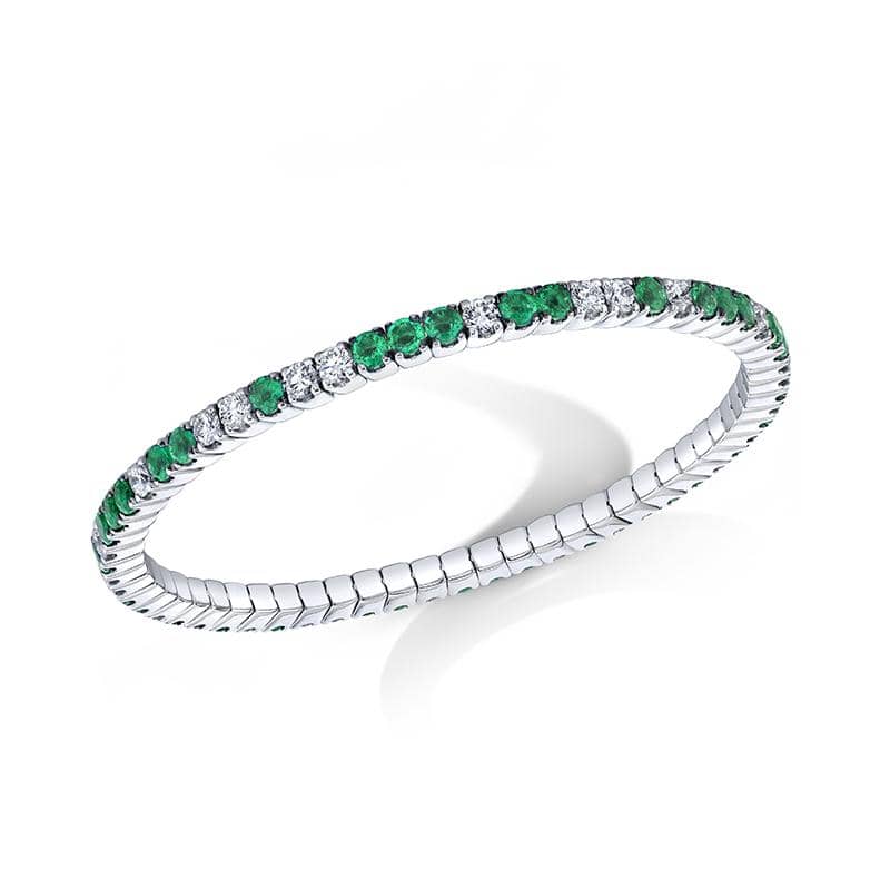 Emerald & Diamond Bracelet