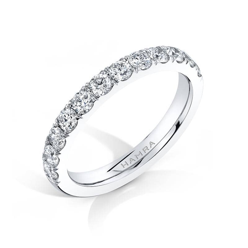 Wedding Ring with Diamonds – Hamra Jewelers
