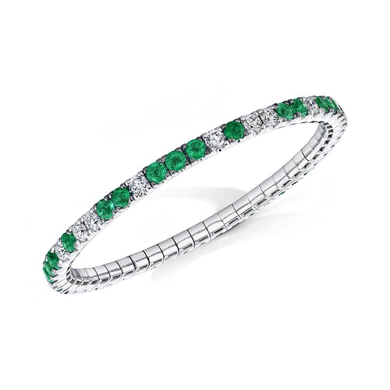 Emerald & Diamond Bracelet