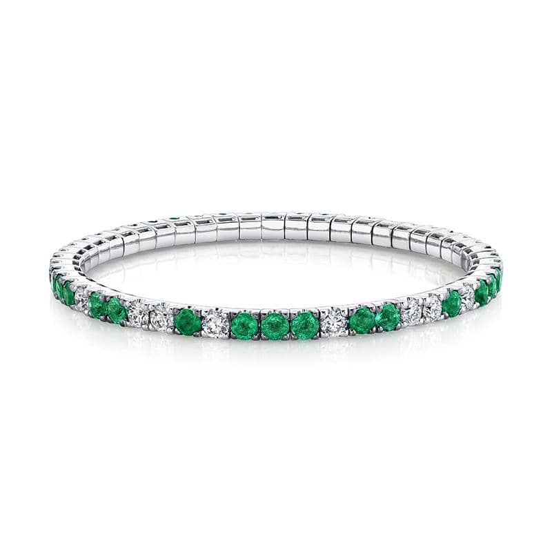 Emerald & Diamond Bracelet