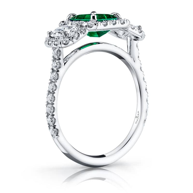 Emerald & Diamond Ring