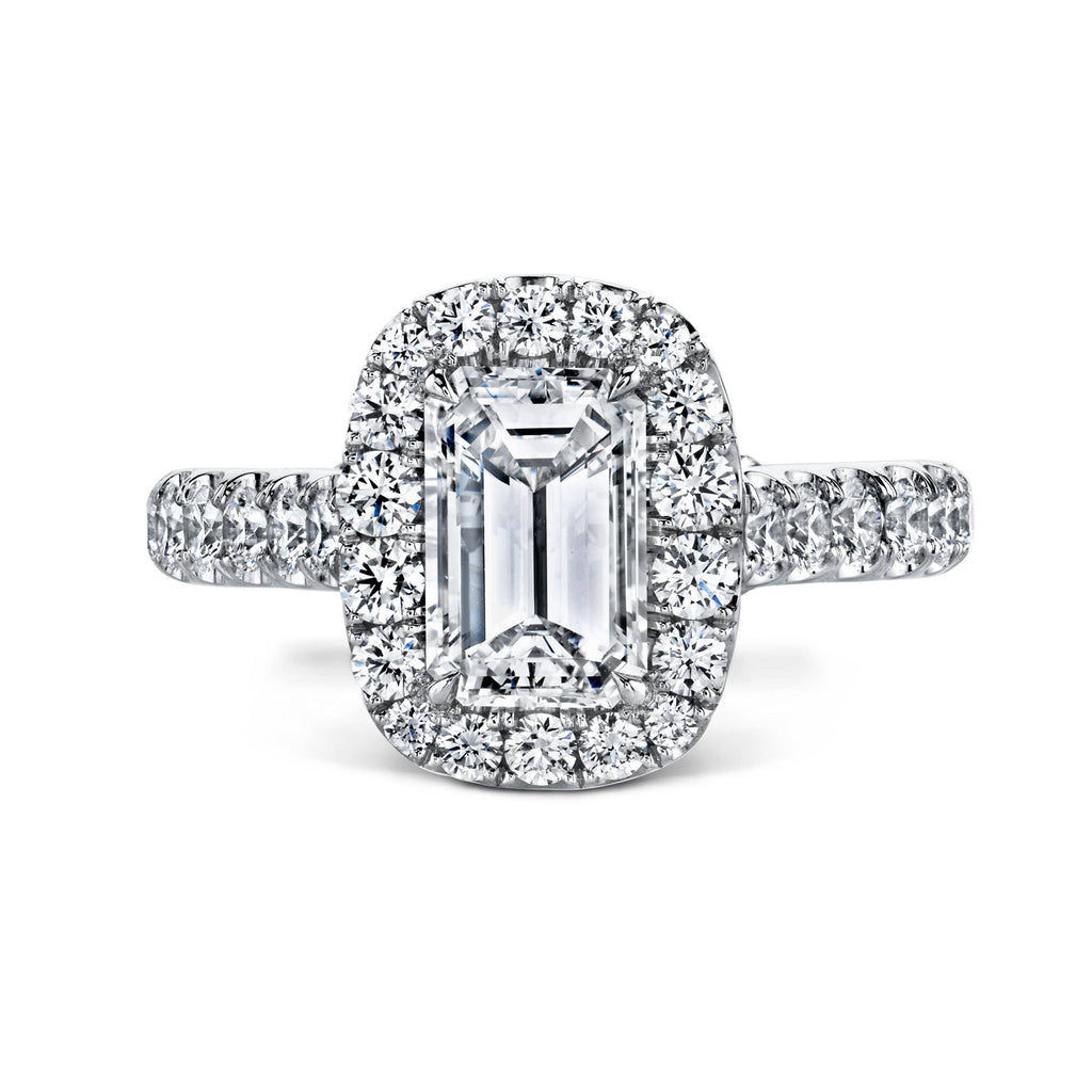 Emerald Cut Diamond Ring