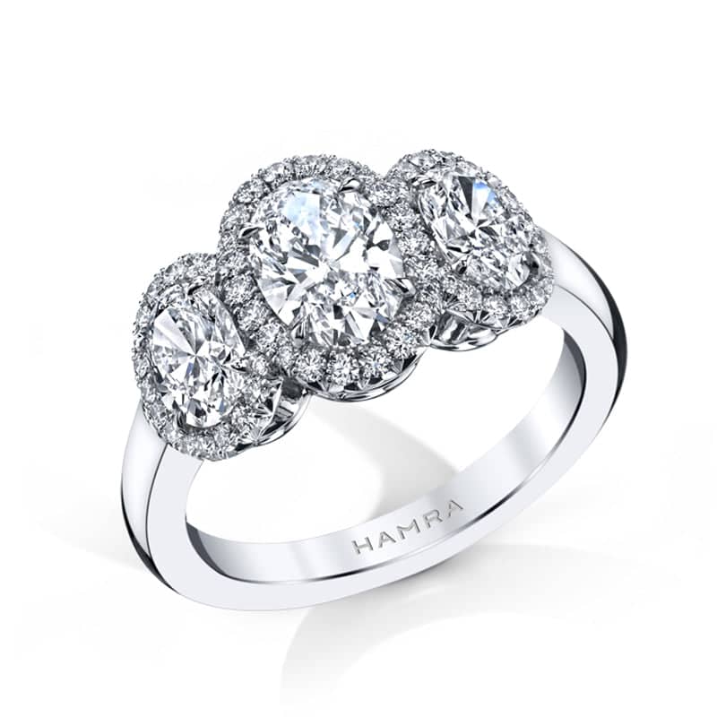 Oval Shaped Diamond Ring