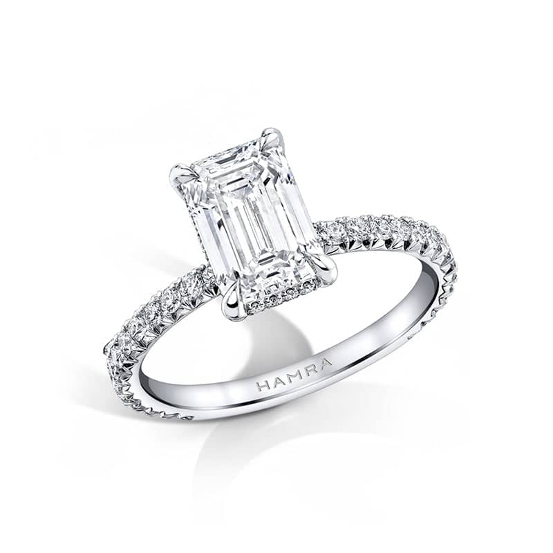 Emerald Cut Diamond Ring