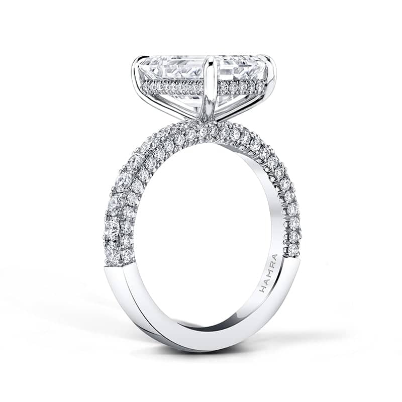 Emerald Cut Diamond Ring