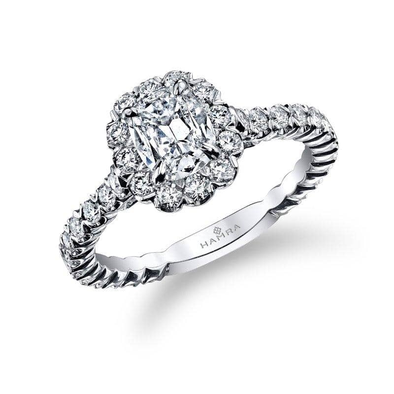 Cushion Cut Diamond Ring