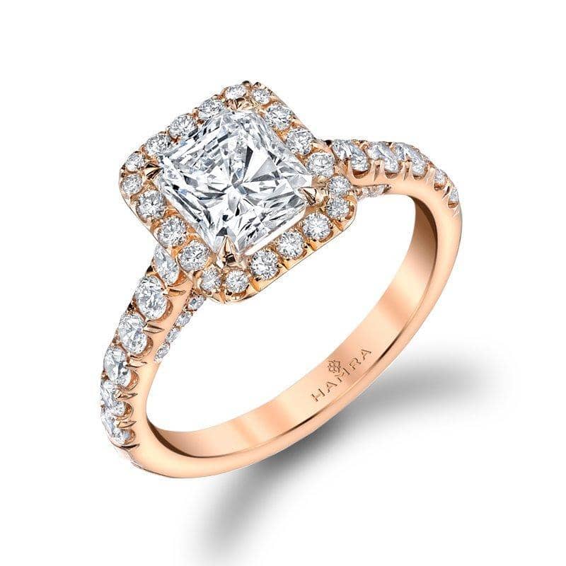 Brilliant Radiant Cut Diamond Ring