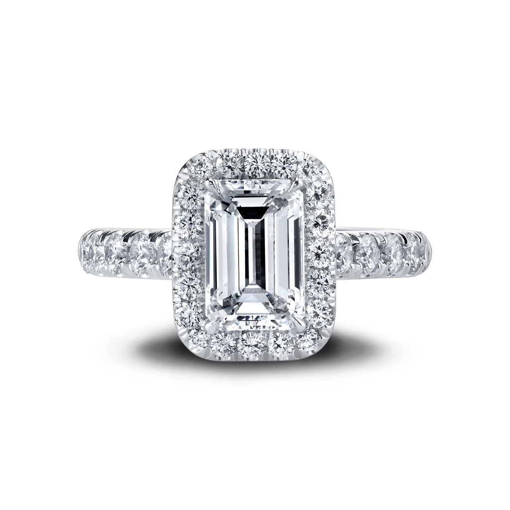 Emerald Cut Diamond Ring