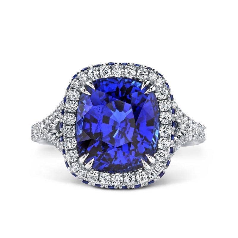 Sapphire & Diamond Ring